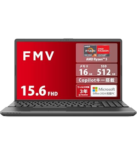 Amazon.co.jp: FMV LIFEBOOK AH77/E3 FMVA77E3L メタリックブルー
